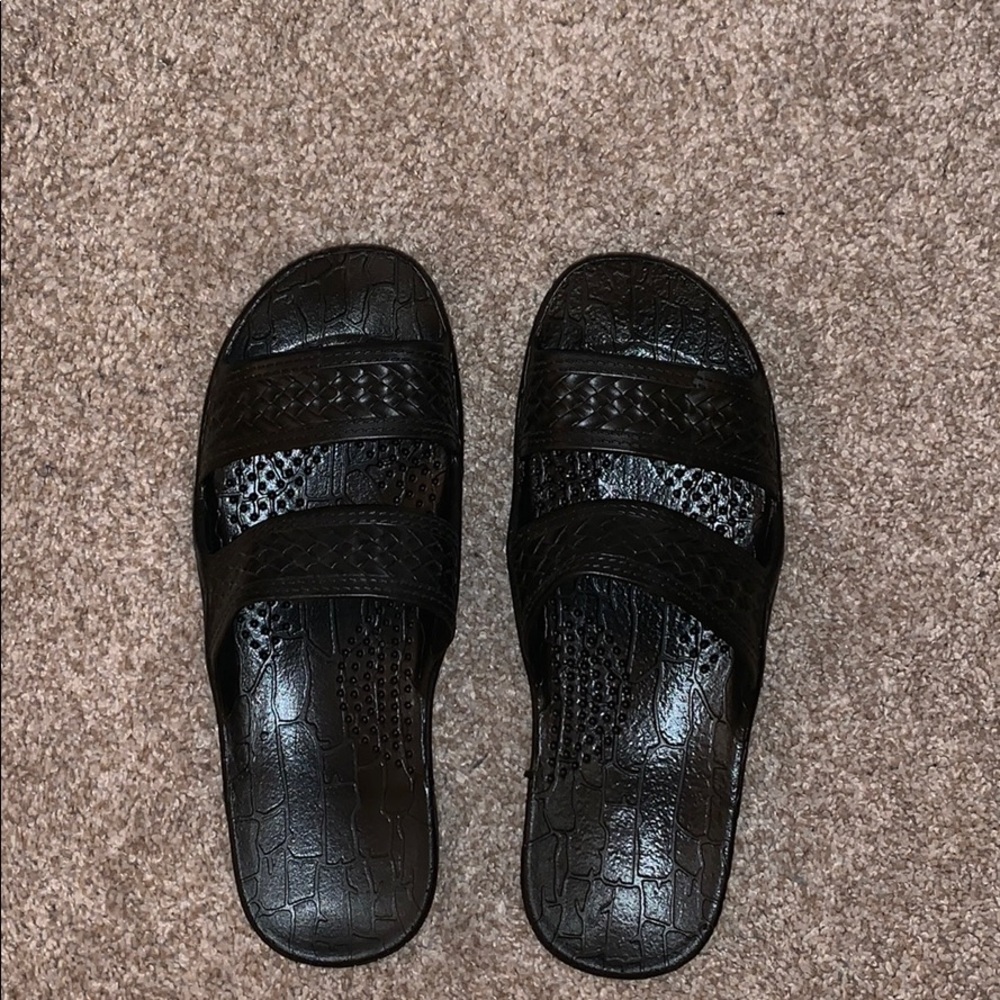 Black Imperial Sandals Size 9